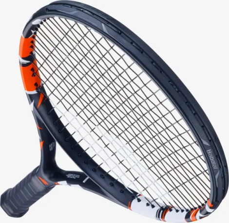 Ракетка для тенісу Babolat EVOKE TOUR чорно-помаранчево-біла 121244-100