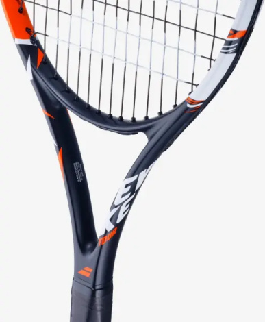 Ракетка для тенісу Babolat EVOKE TOUR чорно-помаранчево-біла 121244-100