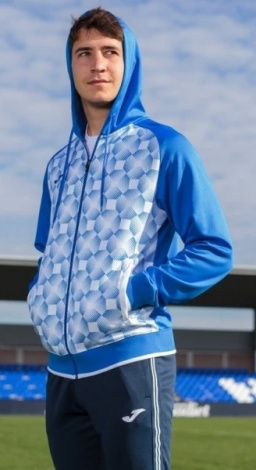 Олімпійка (мастерка) Joma SUPERNOVA III синьо-біла 102262.702