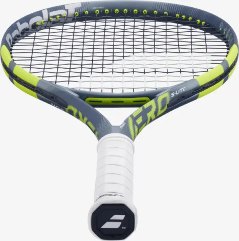 Ракетка для тенісу Babolat PURE AERO SUPER LITE GEN9 UNSTRUNG NC темно-сіро-лимонна 101573-100