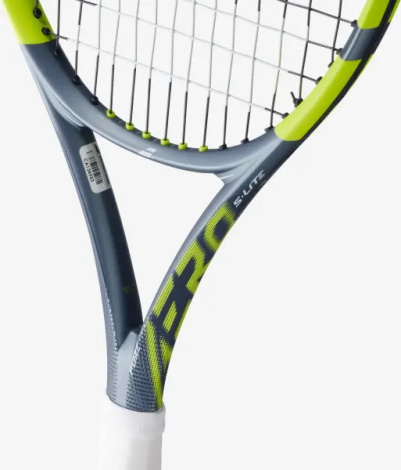 Ракетка для тенісу Babolat PURE AERO SUPER LITE GEN9 UNSTRUNG NC темно-сіро-лимонна 101573-100