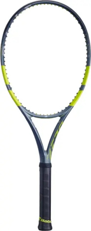 Ракетка для тенісу Babolat PURE AERO GEN9 UNSTRUNG NC темно-сіро-лимонна 101569-100