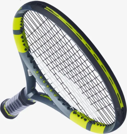 Ракетка для тенісу Babolat PURE AERO GEN9 UNSTRUNG NC темно-сіро-лимонна 101569-100