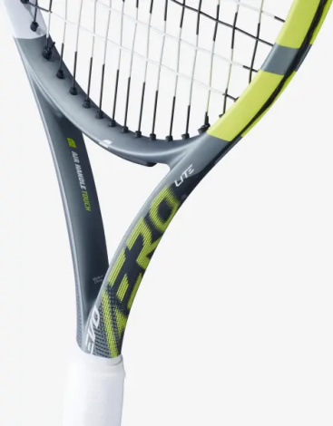 Ракетка для тенісу Babolat EVO AERO LITE GEN2 UNSTRUNG NC темно-сіро-лимонно-біла 101564-100