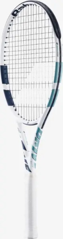 Ракетка для тенісу Babolat EVO DRIVE LITE GEN2 UNSTRUNG NC біло-темно-синьо-бірюзова 101548-100