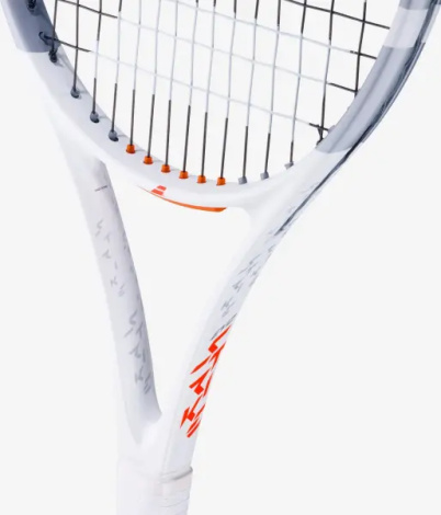 Ракетка для тенісу Babolat EVO STRIKE GEN2 UNSTRUNG NC біло-сіро-помаранчева 101515-100