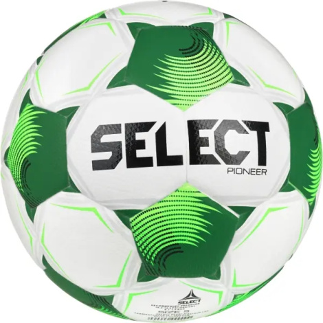 Футбольний м'яч Select PIONEER TB (FIFA BASIC) V26 біло-зелений Розмір 4 086407-005