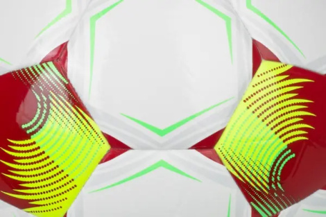 Футбольный мяч Select CONTRA DB (FIFA BASIC) V26 бело-красно-салатовый Размер 4 085417-012