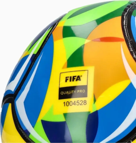 Мяч для пляжного футбола Puma BEACH FOOTBALL (FIFA PRO) желто-сине-зеленый Размер 5 084583-01