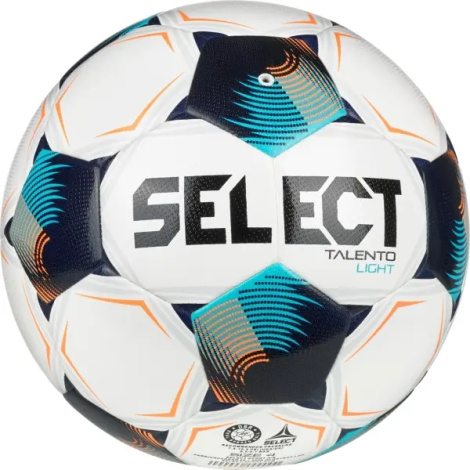 Футбольный мяч Select TALENTO LIGHT DB V26 бело-голубо-оранжевый Размер 4 077487-014