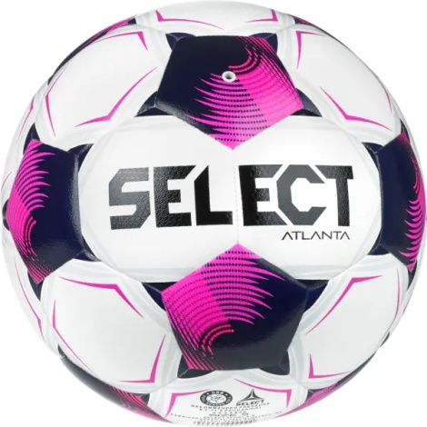 Футбольный мяч Select ATLANTA DB (FIFA BASIC) V26 бело-розовый Размер 5 057598-011