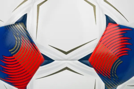 Футбольний м'яч Select MATCH DB (FIFA BASIC) V26 біло-червоно-синій Розмір 5 057538-004