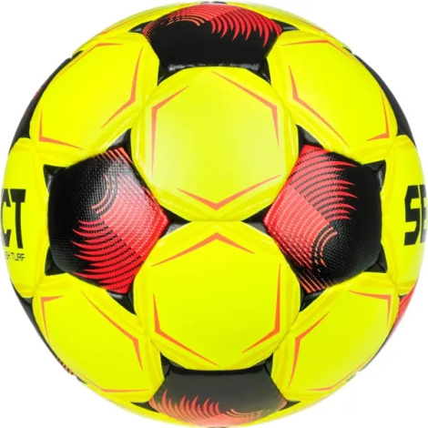 Футбольный мяч Select FLASH TURF (FIFA BASIC) V26 желто-красный Размер 5 057501-008