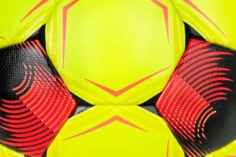 Футбольный мяч Select FLASH TURF (FIFA BASIC) V26 желто-красный Размер 5 057501-008