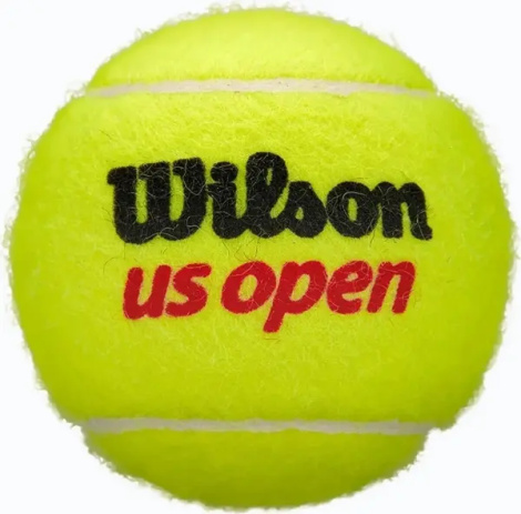Набор мячей для тенниса Wilson US OPEN EXTRA DUTY 4 желтый (4 штуки) WRT116200