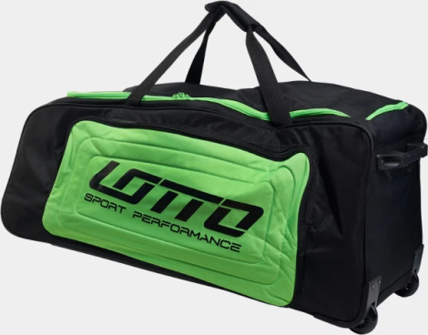 Сумка на колесах Lotto TROLLEY TEAM II черно-зеленая L52025/1NI