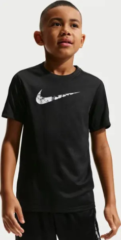 Футболка подростковая Nike TROPHY23 DRI-FIT черная IF2434-011