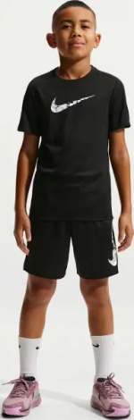 Футболка подростковая Nike TROPHY23 DRI-FIT черная IF2434-011