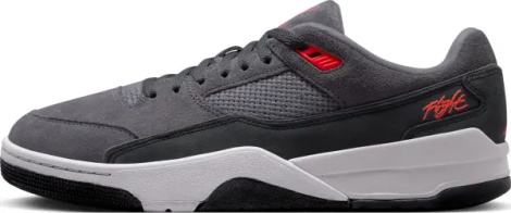 Кросівки Nike JORDAN FLIGHT COURT темно-сіро-червоні HF3255-003