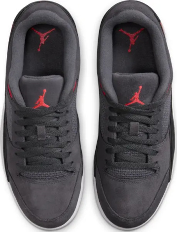Кросівки Nike JORDAN FLIGHT COURT темно-сіро-червоні HF3255-003