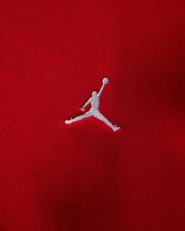 Толстовка Nike JORDAN BROOKLYN FLEECE FULL-ZIP HOODIE красная FV7289-687