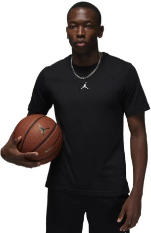 Футболка Nike M J DF SPRT SS TOP черная FN5829-010
