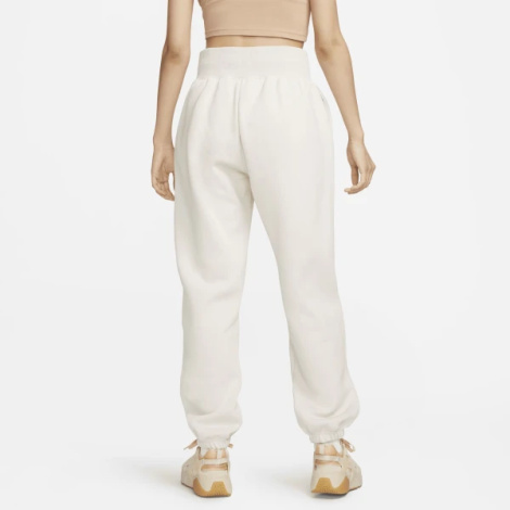 Спортивные штаны женские Nike NS PHNX FLC HR OS PANT светло-бежевые DQ5887-104
