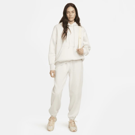 Спортивные штаны женские Nike NS PHNX FLC HR OS PANT светло-бежевые DQ5887-104