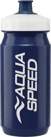 Бутылка для воды Aqua Speed BIDON 550 мл темно-сине-белая 883-10