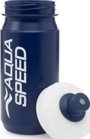 Бутылка для воды Aqua Speed BIDON 550 мл темно-сине-белая 883-10