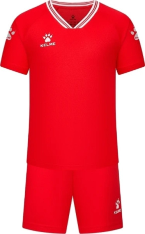Комплект футбольной формы детский Kelme FARO красный 8451ZB3246.9600