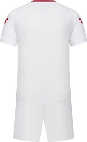 Комплект футбольной формы детский Kelme FARO бело-красный 8451ZB3246.9107