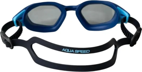 Очки для плавания Aqua Speed CYCLONE темно-сине-черные 714-10