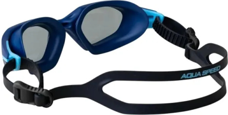 Очки для плавания Aqua Speed CYCLONE темно-сине-черные 714-10