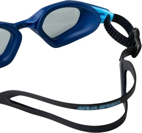 Очки для плавания Aqua Speed CYCLONE темно-сине-черные 714-10