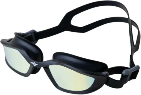 Очки для плавания Aqua Speed RAVEN MIRROR черные 713-07