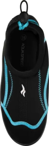 Аквашузы Aqua Speed AQUA SHOE 28 черно-голубые 704-28C