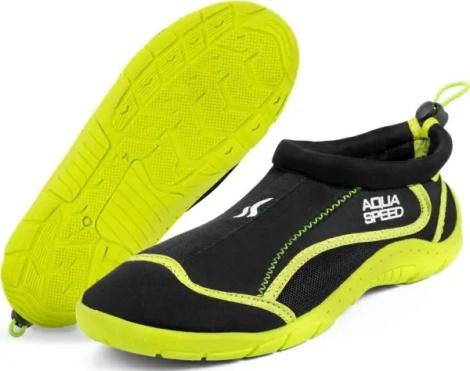 Аквашузы Aqua Speed AQUA SHOE 28 черно-желтые 704-18
