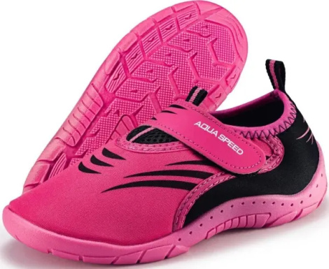 Аквашузы Aqua Speed AQUA SHOE 27 розово-черные 642-27F