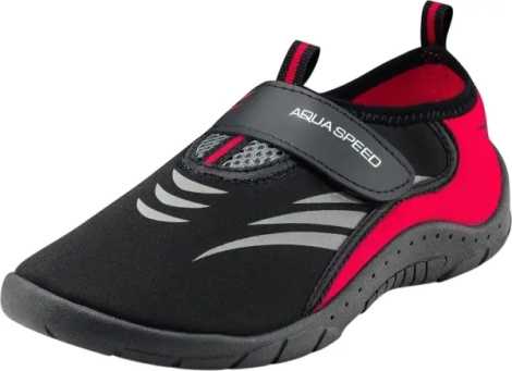 Аквашузы Aqua Speed AQUA SHOE 27 черно-красные 642-27D