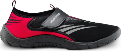 Аквашузы Aqua Speed AQUA SHOE 27 черно-красные 642-27D