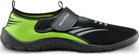 Аквашузы Aqua Speed AQUA SHOE 27 черно-салатовые 642-27A
