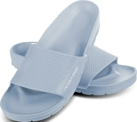 Шлепанцы Aqua Speed OSLO дымчато-голубые 559-02