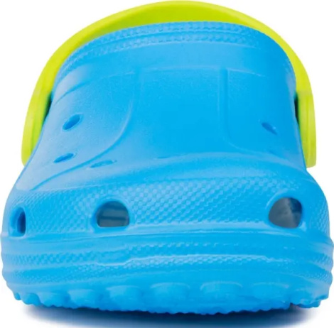 Кроксы детские Aqua Speed LIMA голубо-лимонные 555-02