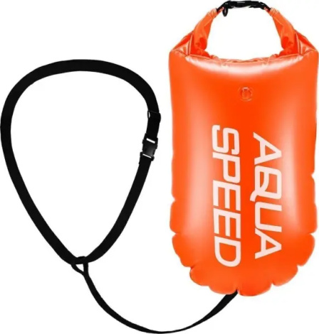 Гермомешок (буй) Aqua Speed OPEN WATER SWIM BUOY оранжевый 540o