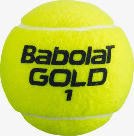 Набор мячей для тенниса Babolat GOLD CHAMPIONSHIP желтый (3 штуки) 501084-113y