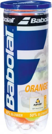Набор мячей для тенниса детский Babolat ORANGE X3 желто-оранжевый (3 штуки) 501035-113