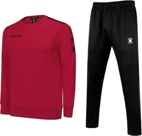 Спортивный костюм детский Kelme LINCE красно-черный 3883524.9611_K15Z405.9000