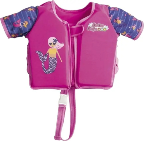 Жилет для плавания детский Aqua Speed SWIM VEST WITH SLEEVES розово-фиолетовый 32147-03