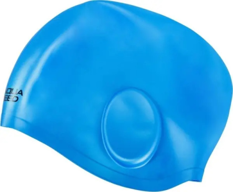 Шапочка для плавання Aqua Speed EAR CAP VOLUME блакитна 284-02